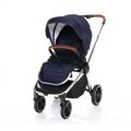 Set kočárek Zopa Move+ korba+adaptéry+autosedačka - Sky Blue/Silver