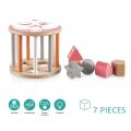 ZOPA dřevěná aktivity vkládačka - Pink