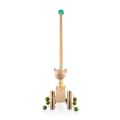 Zopa dřevěný jezdík Dinosaurus - Green