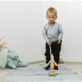 Zopa dřevěný jezdík Dinosaurus - Blue