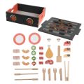 Dřevěný BBQ gril set Zopa
