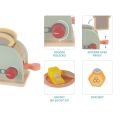 Dřevěný toaster set ZOPA Wood 