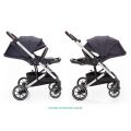 Set kočárek Zopa Quest + korba + adaptéry na autosedačku - Midnight Navy/Silver