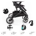 Set kočárek Zopa Quest + korba + adaptéry na autosedačku
