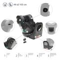 Autosedačka ZOPA Voyager Maxi 360° - Night Black
