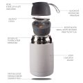 Zopa termoska na jídlo se silikonovým držákem 620 ml - Flowers