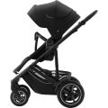 Set kočárek Britax Römer Smile 5Z + hluboká korba + autosedačka Baby-Safe Core + Core báze - Space Black
