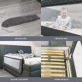 Zábrana na postel Zopa Monna - Silver Grey