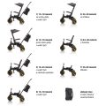 Dětská šlapací tříkolka Zopa Nova 2 - Foggy Grey