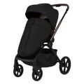 Kombinovaný kočárek ADAMEX Como 2v1 - Satin Carbon