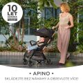 Sportovní kočárek Kinderkraft Apino - Dove Grey