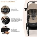 Sportovní kočárek Kinderkraft Yoxi - Pure Black