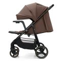 Kočárek sportovní KINDERKRAFT Trig 3 Tray - Velvet Mocca