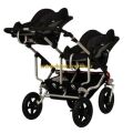 EASYWALKER Duo Plus kombi - Black Silver
