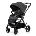 Kombinovaný kočárek Kinderkraft Yoxi 2v1 - Moonlight Grey