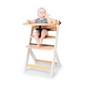 Jídelní židlička Kinderkraft Enock - Black