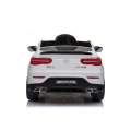 Dětské elektrické autíčko Mercedes Benz GLC 63S 4x45W 12V, dálkové ovládání - Bílé