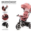 Kinderkraft Trojkolka Aston - Rose Pink