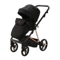 Kočárek kombinovaný ADAMEX Quantum Special Edition - Black/Rosegold