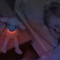 ZAZU-čtecí lampička s nočním světlem - šedá
