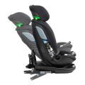 Asalvo PANAFIX autosedačka 40-150 cm, otočná, isofix+TopTether - Black