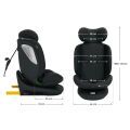 Autosedačka Kinderkraft I-GROW 2 PLUS 40-150 cm - Black