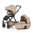 PETITE&MARS ICON AIR SET XXL kočárek kombinovaný 2v1 - Mocha Beige