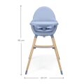 Jídelní židlička Kinderkraft FINI2 - Nordic Breeze