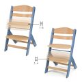 Jídelní židlička Kinderkraft Enock - Nordic Breeze s polštářem