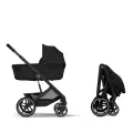 Kočárek Cybex Talos S Lux se skládací korbičkou Fold Cot - Moon Black 2026