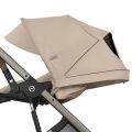 Kočárek 2v1 Cybex BALIOS S LUX + skládací korbička Cot Fold - Almond Beige 2026