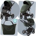 Kočárek Adamex MOBI 2v1 - Lux Green
