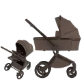 Kombinovaný kočárek ANEX Flo 3v1 + CYBEX Aton B2 i-Size + isofix základna - Browny