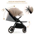 Kočárek Kinderkraft Mitzy - Linen Beige