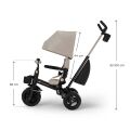 Dětská tříkolka KINDERKRAFT Aveo 2 Plus - Grey