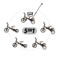 PETITE&MARS Tříkolka multifunkční 5v1 Turbo 