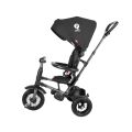QPLAY Tříkolka Rito air gel (Rubber) věk 10-72 měsíců - Grey