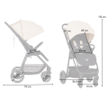PETITE&MARS Kočárek sportovní Nox - Sahara Beige