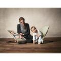 BabyBjörn lehátko Bouncer Bliss Navy blue Mesh kolekce BE YOU