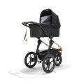 BABY JOGGER SUMMIT X3 Single - ROBIN ARZON gold + korba PRIME BLACK