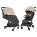 Cestovní kočárek CARRELLO Atom S - Ceramic Beige