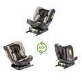 Autosedačka Bomimi IDEAfix i-size 360° 40-150cm - Metalic melange