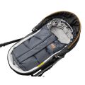 Fusak zimní SENSILLO Combi polar 3v1 - Graphite/grey