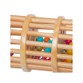 B-Toys Válec s kuličkami dřevěný Rain Rush