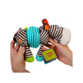 B-Toys Tahací harmonika zebra Squeezy Zeeby