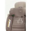 Otočná autosedačka CARRELLO Octopus 360° 40-150 cm - Sandstone Beige