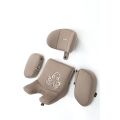 Otočná autosedačka CARRELLO Octopus 360° 40-150 cm - Sandstone Beige