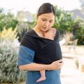 ErgoBaby Šátek Aura Wrap - SOFT BLACK