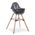 Childhome židlička 2v1 Evolu 2 - Natural/Anthracite