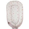 EKO Hnízdo pro miminko VELVET - Beige Meadow